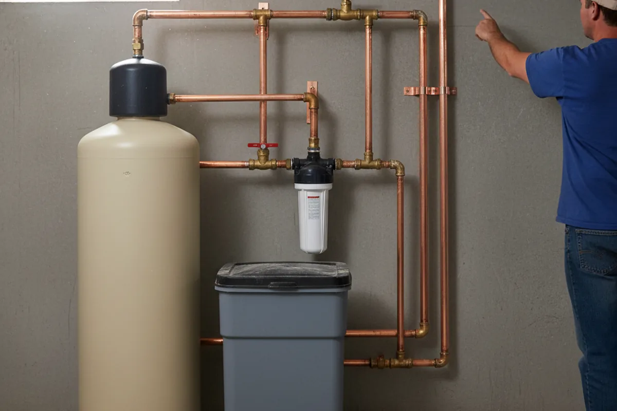 Whole-house water treatment system installed in Mohawk